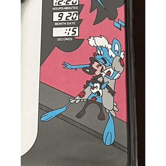 1990 Mighty Mouse Viacom LCD Comic Character Watch Black - Picture 5 of 7